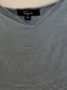 Rails Paola Top Light Blue XS